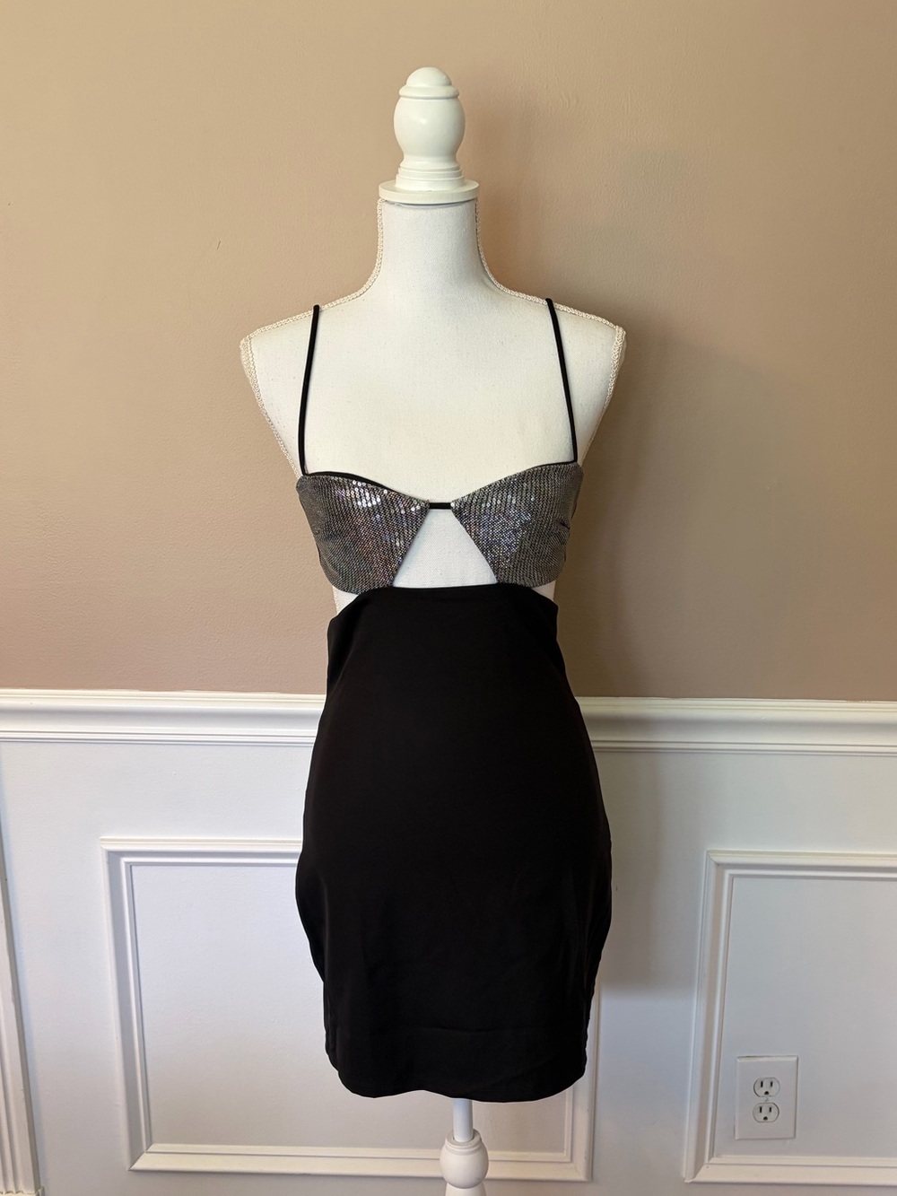 White Fox Boutique Black Bustier